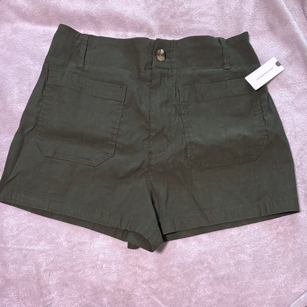 Maeve The Colette Shorts by Anthropologie – Holly Green 
retail $80 **SOLd OUT**